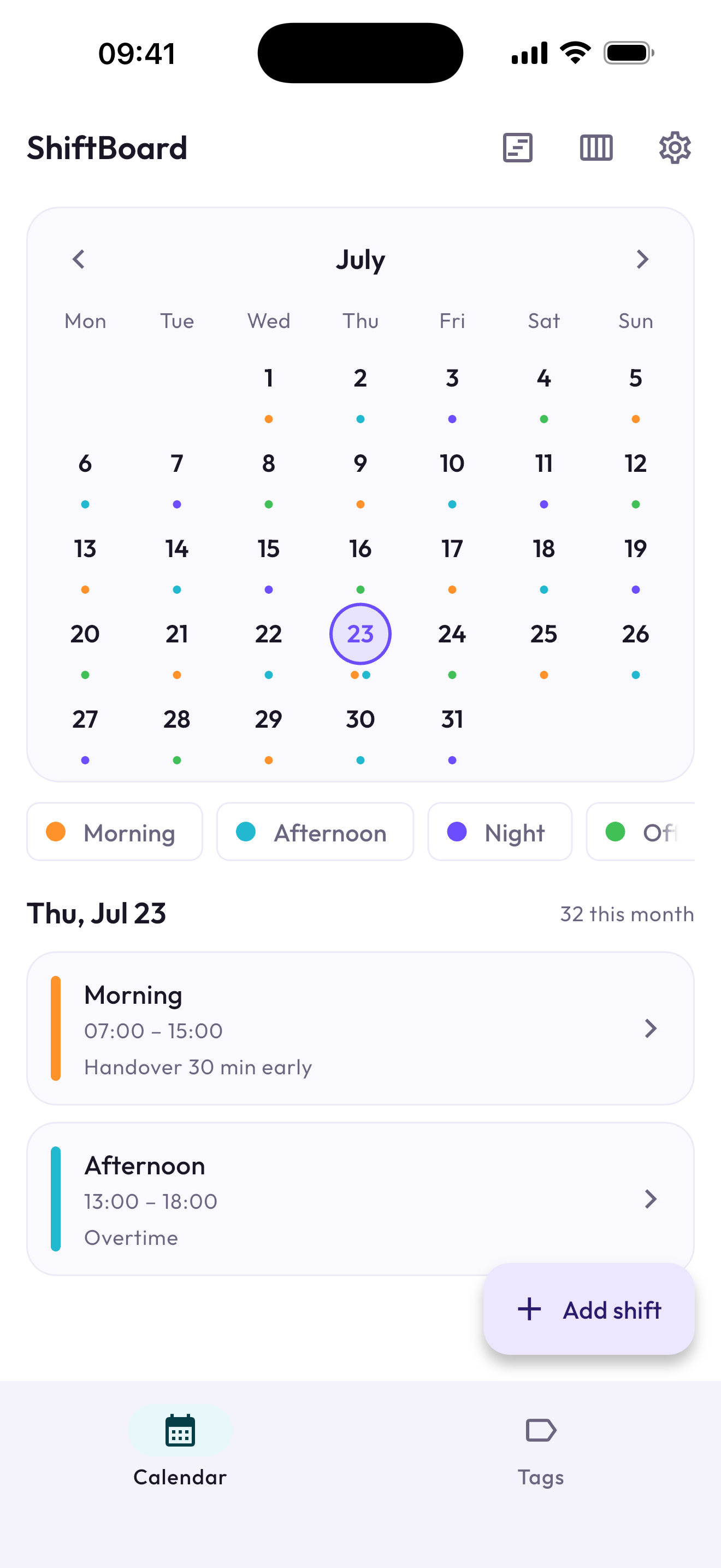 ShiftBoard